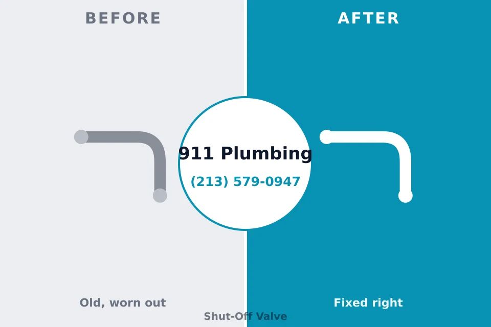 Before and after: plumbing company Rock Falls, IL